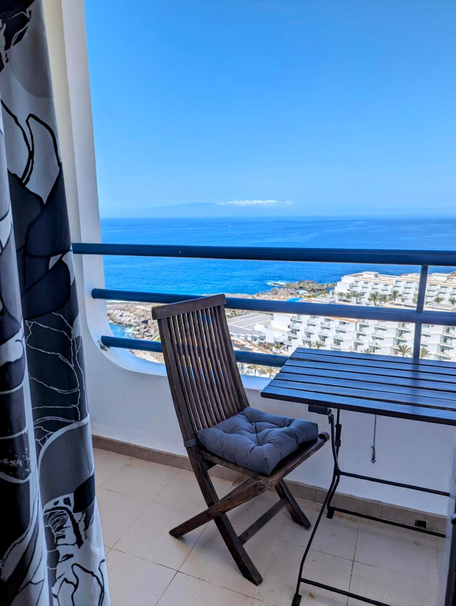 Studio Playa Paraiso Tenerife - Ocean View And Internet Wifi Optical Fiber - For Rent Exterior foto